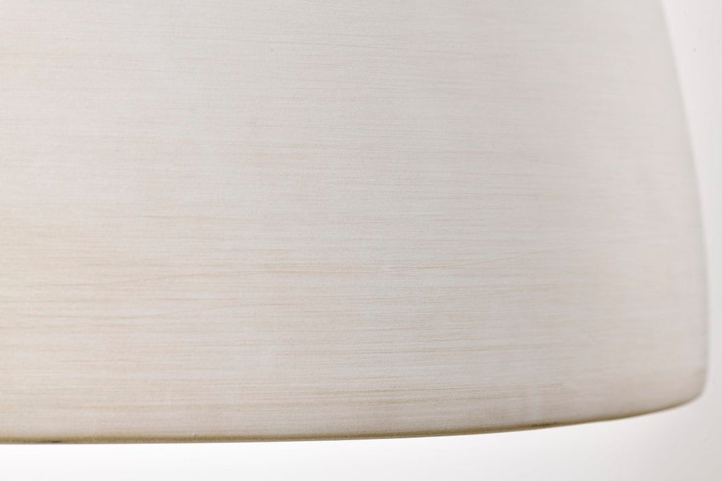 Pendant Nuvo 60-8003 Collins - 14 Inch Pendant - Ceramic with Gold Accents - Brushed Brass Finish Nuvo