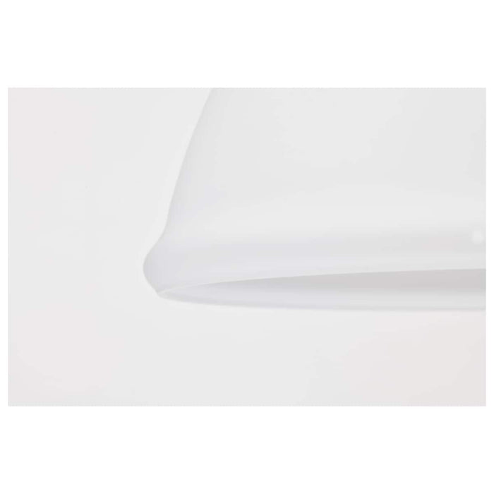 Semi Flush Nuvo 60-8025 Russel - 10 Inch Semi Flush Mount - Matte Black with Satin White Glass Nuvo