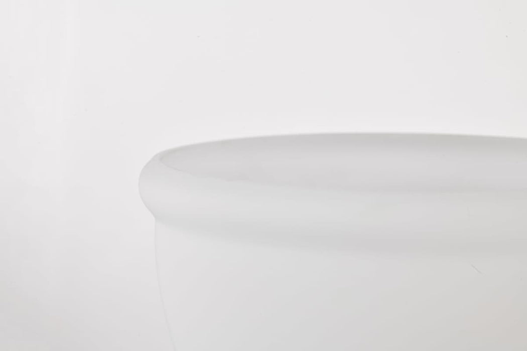 Chandelier Nuvo 60-8027 Russel - 6 Light Chandelier - Matte Black with Satin White Glass Nuvo
