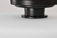 Semi Flush Nuvo 60-8035 Warren - 13 Inch Semi Flush Mount - Gun Metal with Satin White Glass - Gun Metal Finish Nuvo