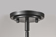 Pendant Nuvo 60-8036 Warren - 8 Inch Pendant - Gun Metal with Satin White Glass - Gun Metal Finish Nuvo