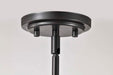Pendant Nuvo 60-8037 Warren - 17 Inch Pendant - Gun Metal with Satin White Glass - Gun Metal Finish Nuvo