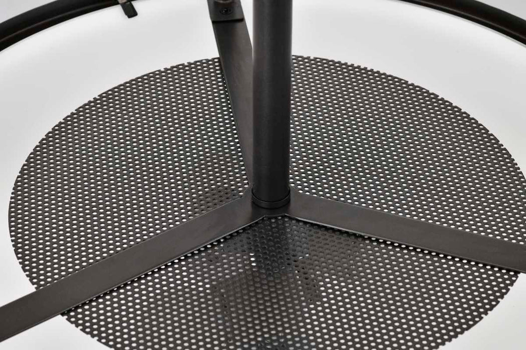 Pendant Nuvo 60-8037 Warren - 17 Inch Pendant - Gun Metal with Satin White Glass - Gun Metal Finish Nuvo