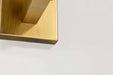 Vanity Nuvo 60-8041 Roselle - 1 Light Vanity - Natural Brass with White Glass Nuvo