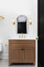 Vanity Nuvo 60-8041 Roselle - 1 Light Vanity - Natural Brass with White Glass Nuvo