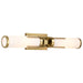 Vanity Nuvo 60-8042 Roselle - 2 Light Vanity - Natural Brass with White Glass Nuvo