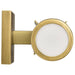 Vanity Nuvo 60-8042 Roselle - 2 Light Vanity - Natural Brass with White Glass Nuvo