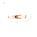 Vanity Nuvo 60-8042 Roselle - 2 Light Vanity - Natural Brass with White Glass Nuvo