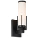 Vanity Nuvo 60-8051 Roselle - 1 Light Vanity - Matte Black with White Glass Nuvo