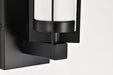 Vanity Nuvo 60-8051 Roselle - 1 Light Vanity - Matte Black with White Glass Nuvo