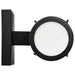 Vanity Nuvo 60-8052 Roselle - 2 Light Vanity - Matte Black with White Glass Nuvo