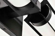 Vanity Nuvo 60-8052 Roselle - 2 Light Vanity - Matte Black with White Glass Nuvo