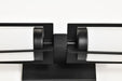 Vanity Nuvo 60-8052 Roselle - 2 Light Vanity - Matte Black with White Glass Nuvo
