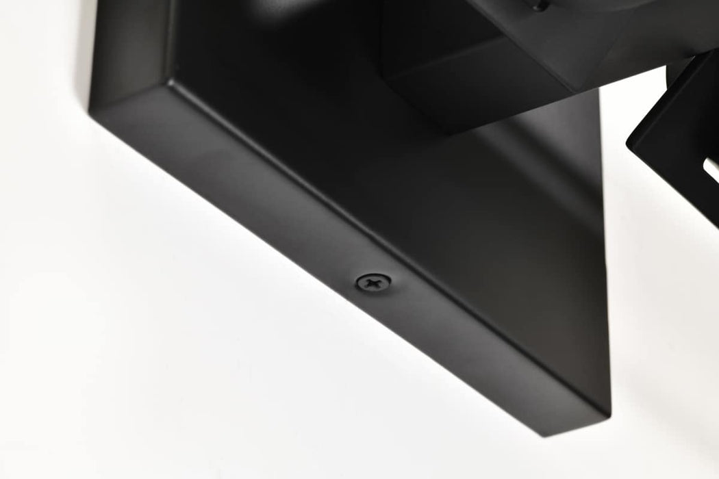 Vanity Nuvo 60-8052 Roselle - 2 Light Vanity - Matte Black with White Glass Nuvo