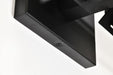 Vanity Nuvo 60-8052 Roselle - 2 Light Vanity - Matte Black with White Glass Nuvo