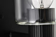 Vanity Nuvo 60-8061 Clarksville - 1 Light Vanity - Matte Black with Clear Glass Nuvo