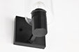Vanity Nuvo 60-8061 Clarksville - 1 Light Vanity - Matte Black with Clear Glass Nuvo