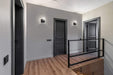 Vanity Nuvo 60-8061 Clarksville - 1 Light Vanity - Matte Black with Clear Glass Nuvo