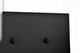 Vanity Nuvo 60-8062 Clarksville - 2 Light Vanity - Matte Black with Clear Glass Nuvo
