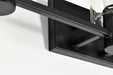 Vanity Nuvo 60-8063 Clarksville - 3 Light Vanity - Matte Black with Clear Glass Nuvo