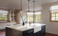 Mini Pendant Nuvo 60-8064 Clarksville - 5 Inch Mini Pendant - Matte Black with Clear Glass Nuvo