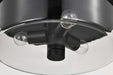 Flush Mount Nuvo 60-8065 Clarksville - 15 Inch Flush Mount - Matte Black with Clear Glass Nuvo