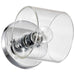 Vanity Nuvo 60-8071 Marlowe - 1 Light Vanity - Polished Nickel with Clear Glass - Polished Nickel Finish Nuvo