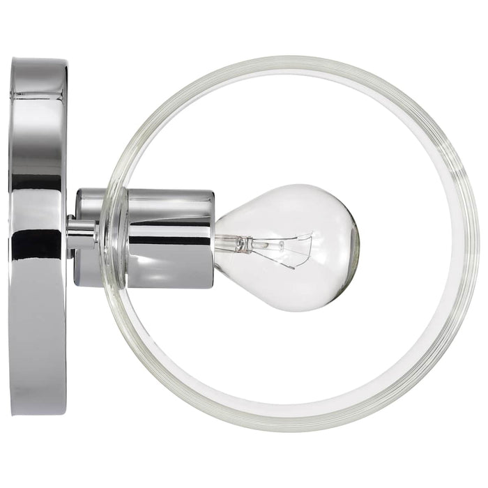 Vanity Nuvo 60-8071 Marlowe - 1 Light Vanity - Polished Nickel with Clear Glass - Polished Nickel Finish Nuvo
