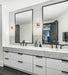 Vanity Nuvo 60-8071 Marlowe - 1 Light Vanity - Polished Nickel with Clear Glass - Polished Nickel Finish Nuvo
