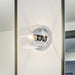 Vanity Nuvo 60-8071 Marlowe - 1 Light Vanity - Polished Nickel with Clear Glass - Polished Nickel Finish Nuvo