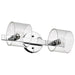 Vanity Nuvo 60-8072 Marlowe - 2 Light Vanity - Polished Nickel with Clear Glass - Polished Nickel Finish Nuvo