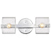 Vanity Nuvo 60-8072 Marlowe - 2 Light Vanity - Polished Nickel with Clear Glass - Polished Nickel Finish Nuvo