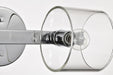 Vanity Nuvo 60-8072 Marlowe - 2 Light Vanity - Polished Nickel with Clear Glass - Polished Nickel Finish Nuvo