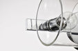 Vanity Nuvo 60-8072 Marlowe - 2 Light Vanity - Polished Nickel with Clear Glass - Polished Nickel Finish Nuvo