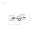 Vanity Nuvo 60-8072 Marlowe - 2 Light Vanity - Polished Nickel with Clear Glass - Polished Nickel Finish Nuvo
