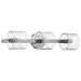 Vanity Nuvo 60-8073 Marlowe - 3 Light Vanity - Polished Nickel with Clear Glass - Polished Nickel Finish Nuvo