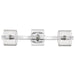 Vanity Nuvo 60-8073 Marlowe - 3 Light Vanity - Polished Nickel with Clear Glass - Polished Nickel Finish Nuvo