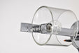 Vanity Nuvo 60-8073 Marlowe - 3 Light Vanity - Polished Nickel with Clear Glass - Polished Nickel Finish Nuvo