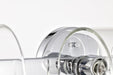 Vanity Nuvo 60-8073 Marlowe - 3 Light Vanity - Polished Nickel with Clear Glass - Polished Nickel Finish Nuvo
