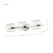Vanity Nuvo 60-8073 Marlowe - 3 Light Vanity - Polished Nickel with Clear Glass - Polished Nickel Finish Nuvo
