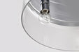 Flush Mount Nuvo 60-8074 Marlowe - 15 Inch Flush Mount - Polished Nickel with Clear Glass - Polished Nickel Finish Nuvo