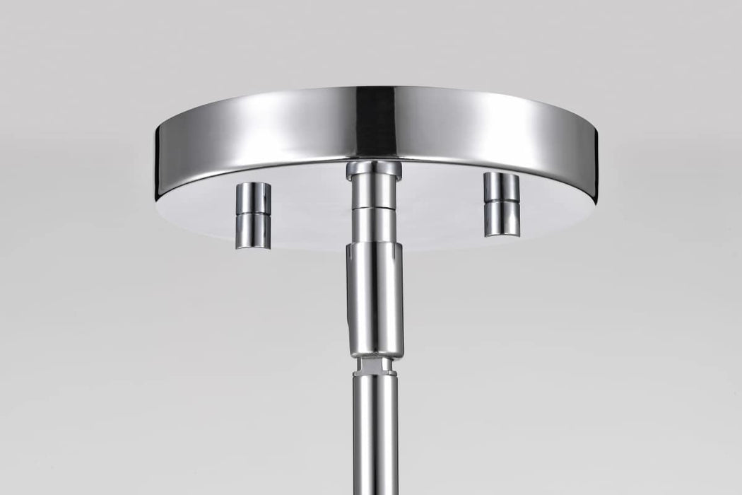 Chandelier Nuvo 60-8075 Marlowe - 28 Inch 5 Light Chandelier - Polished Nickel with Clear Glass - Polished Nickel Finish Nuvo