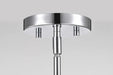 Chandelier Nuvo 60-8075 Marlowe - 28 Inch 5 Light Chandelier - Polished Nickel with Clear Glass - Polished Nickel Finish Nuvo