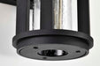 Wall Lantern Nuvo 60-8101 Wilton - 1 Light Small Wall Lantern - Matte Black with Clear Seeded Glass Nuvo