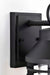 Wall Lantern Nuvo 60-8102 Wilton - 1 Light Medium Wall Lantern - Matte Black with Clear Seeded Glass Nuvo