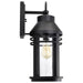 Wall Lantern Nuvo 60-8103 Wilton - 1 Light Large Wall Lantern - Matte Black with Clear Seeded Glass Nuvo