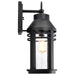 Wall Lantern Nuvo 60-8103 Wilton - 1 Light Large Wall Lantern - Matte Black with Clear Seeded Glass Nuvo