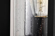 Post Top Nuvo 60-8105 Wilton - 1 Light Post Top - Matte Black with Clear Seeded Glass Nuvo