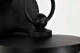 Wall Lantern Nuvo 60-8111 Broadstone - 1 Light Small Wall Lantern - Matte Black with Clear Seeded Glass Nuvo