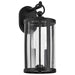 Wall Lantern Nuvo 60-8112 Broadstone - 2 Light Medium Wall Lantern - Matte Black with Clear Seeded Glass Nuvo